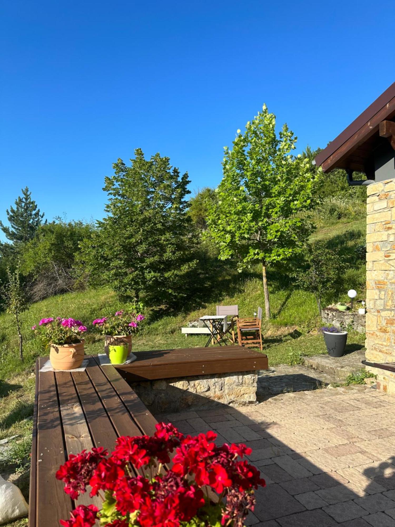 Little Garden Cabin Perivolaki Ngoại thất bức ảnh